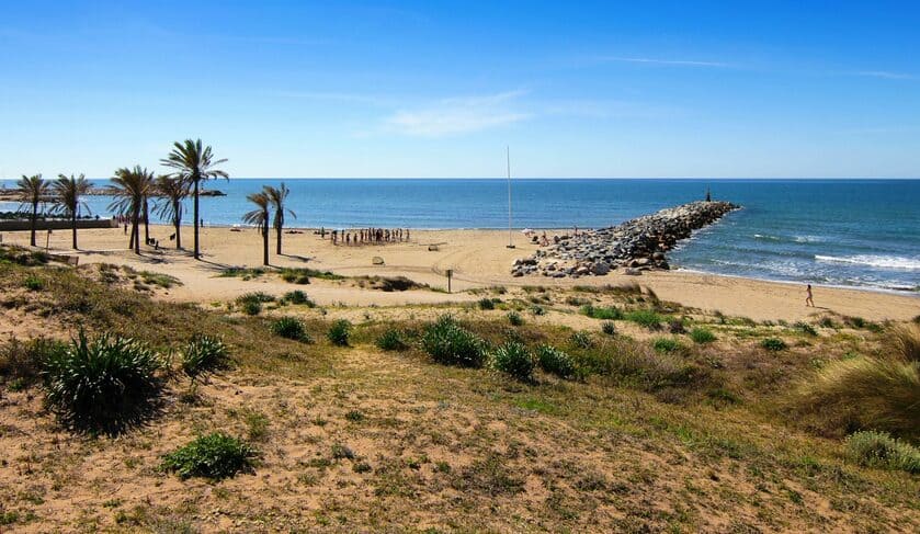 dunas artola playa cabopino , Málaga
